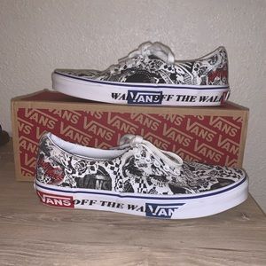 Vans Era Lady Vans Black And White Sneakers
